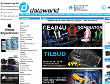 Tablet Screenshot of dataworld.dk